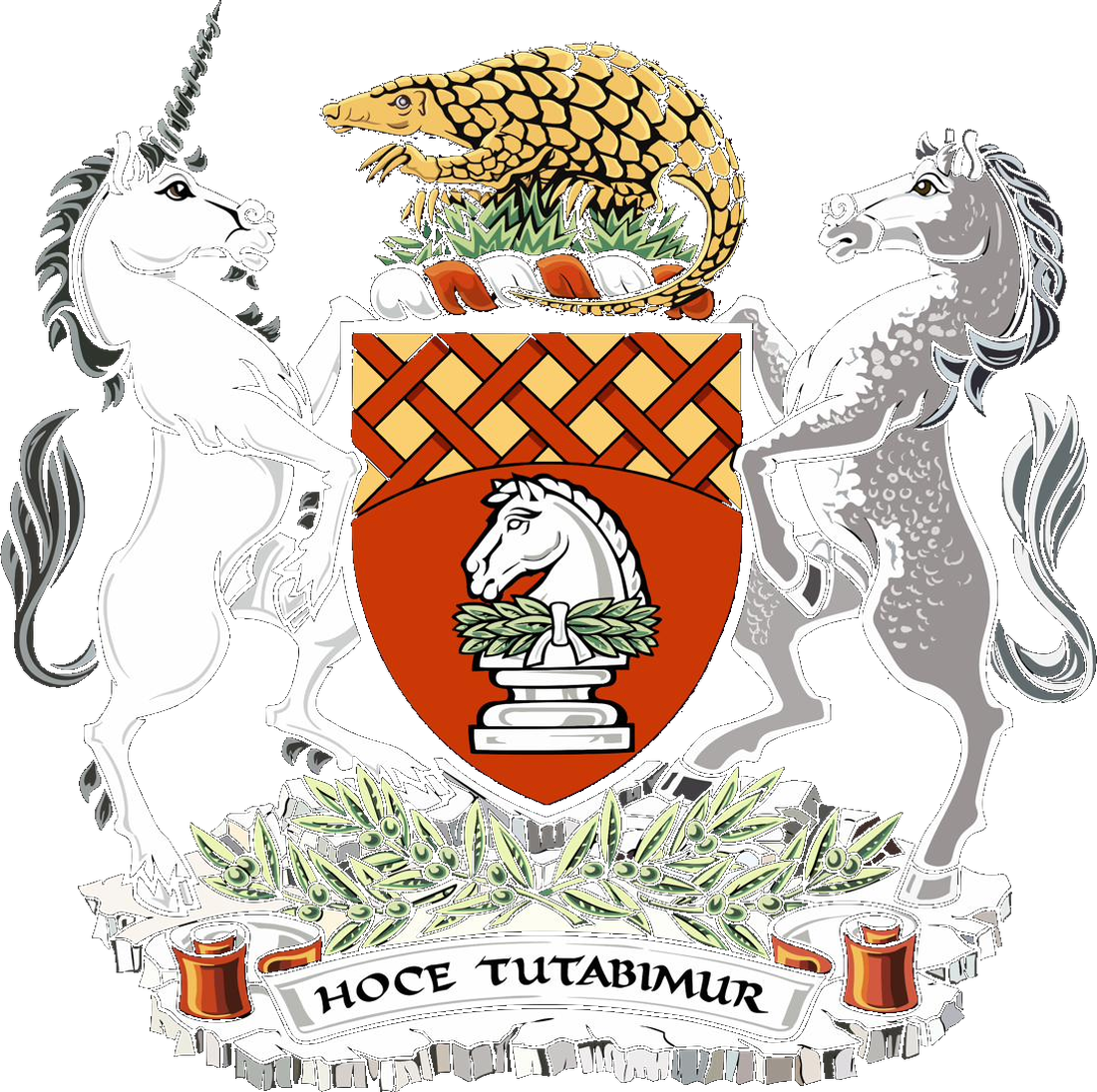 Arms of the National Security Centre of Excellence