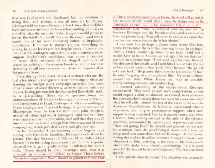 “It may be dangerous to be America’s enemy, but to be America’s friend is fatal”